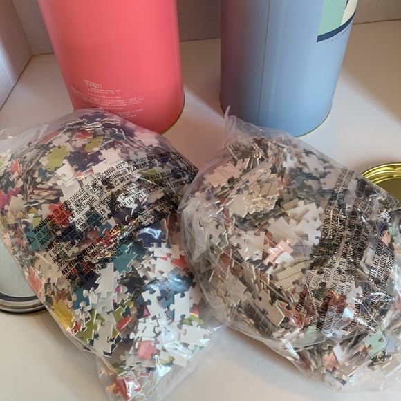 Design Works Jig Time Jigsaw Puzzles Crazy Eight & Arches NIP - Picture 5 of 7